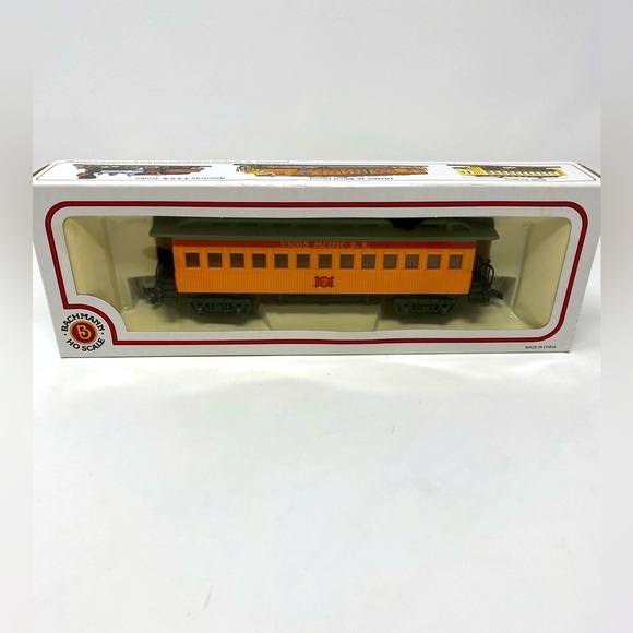 Vintage Bachmann HO Scale Union Pacific Railroad Old Time Combine #7 - Picture 1 of 4